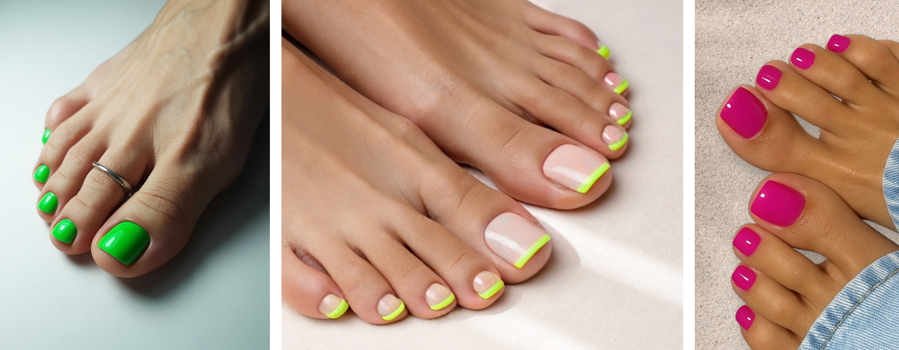 jaki kolor pedicure na lato